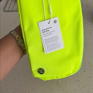 Lululemon Athletica Vibrant Yellow Belt Bag